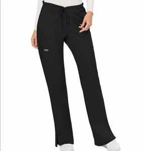 Black scrub pants